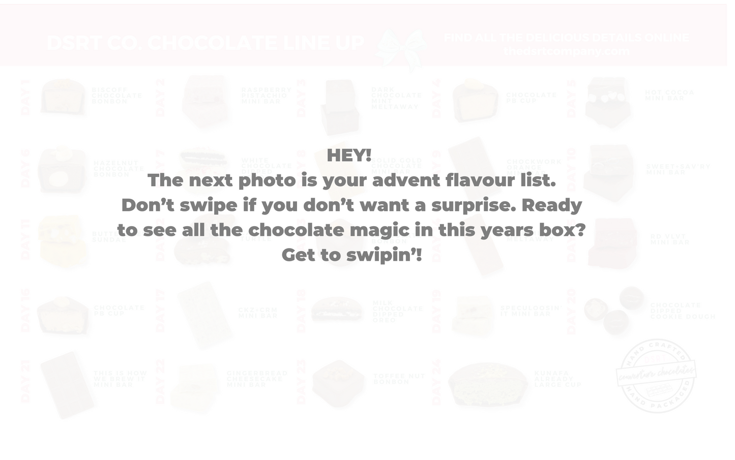 2025 ADVENT CALENDAR