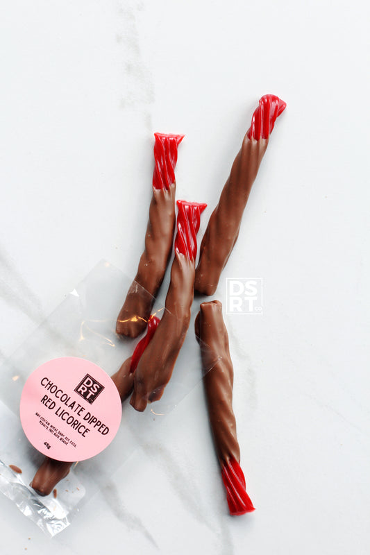 DIPPED RED LICORICE