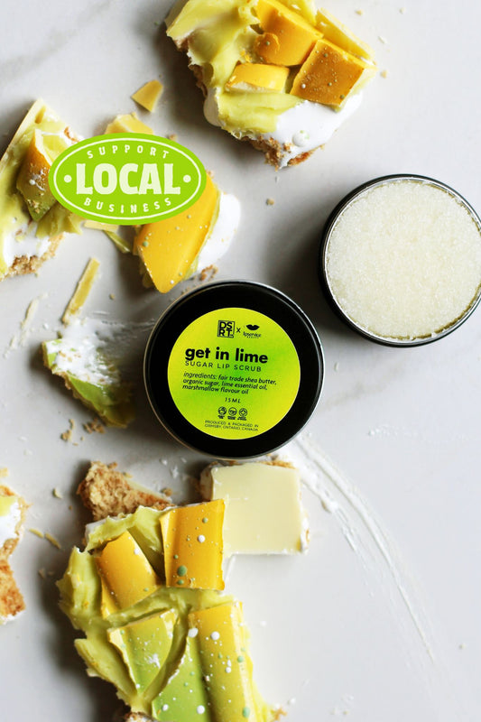 GET IN LIME LIP SCRUB