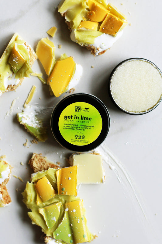 GET IN LIME LIP SCRUB