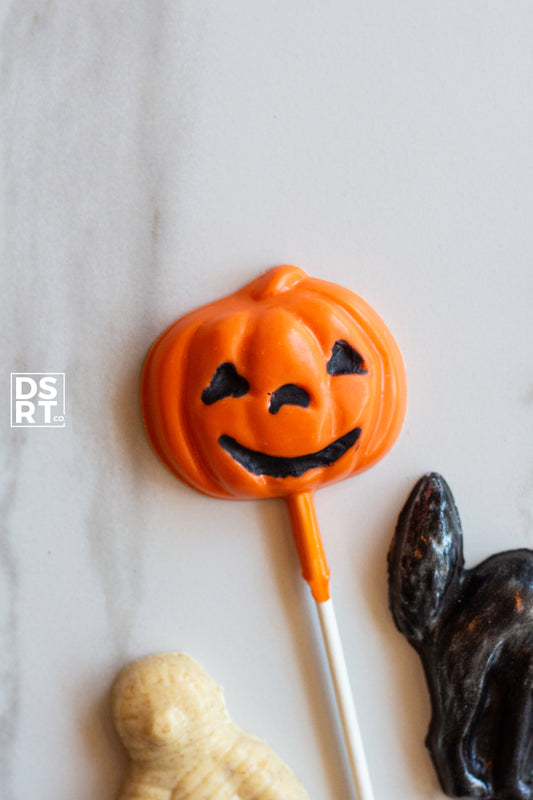 SPOOKY CHOCOLATE POPS